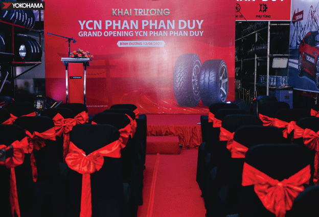 Yokohama tyre Vietnam khai trương cửa hàng YCN đầu tiên tại Bình Dương