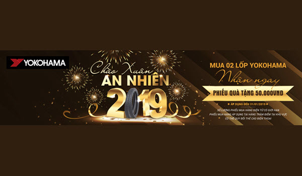 Chào xuân an nhiên 2019: thay lốp xịn, nhận quà “ngon”